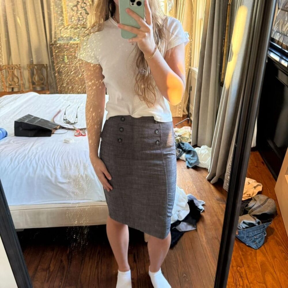 Bcx Women's Grey and Black Skirt - Picture 6 of 6